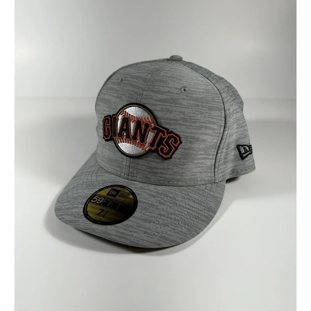 NEW ERA San Francisco Giants Clubhouse 59FIFTY Hat Gray Men's Sz 7 5/8 *NEW*